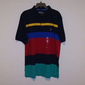 Nautica multicolored polo shirt